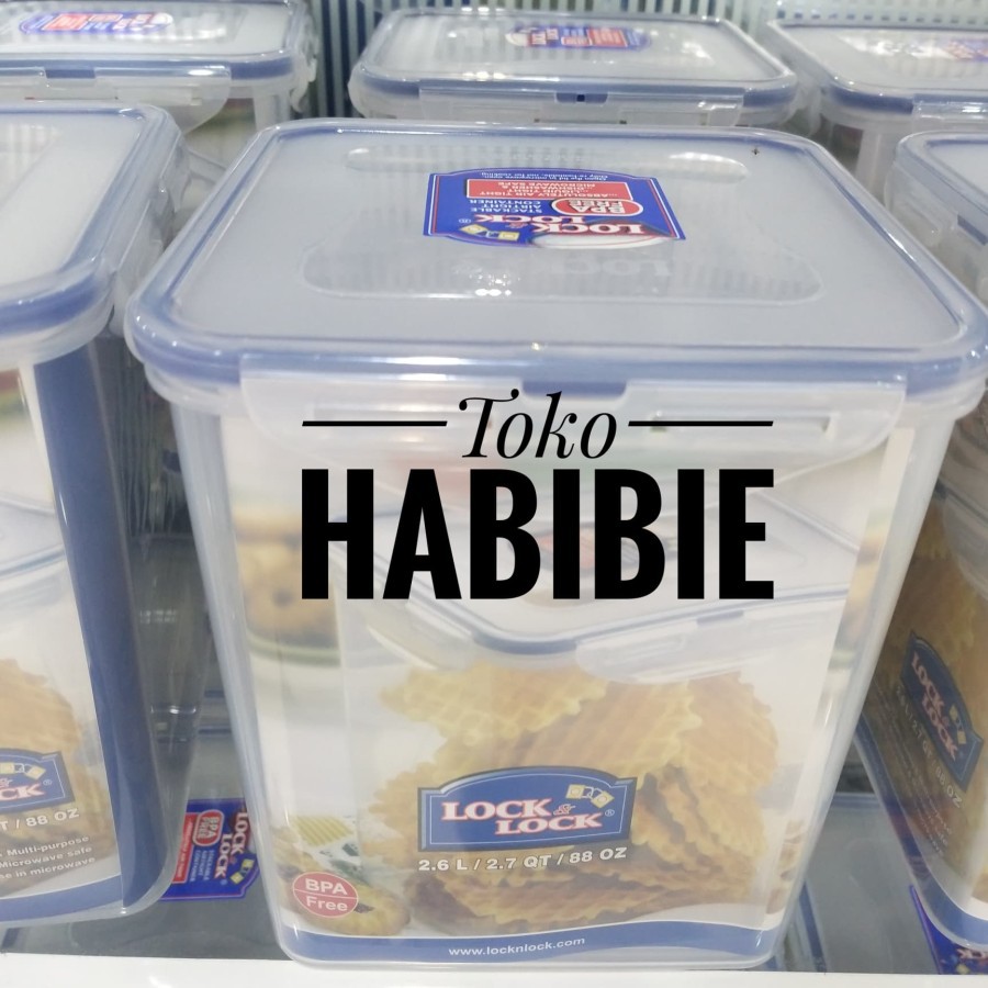 Lock & Lock Lock n Lock Food Container Plastic Cake Jar Box Storage Jar