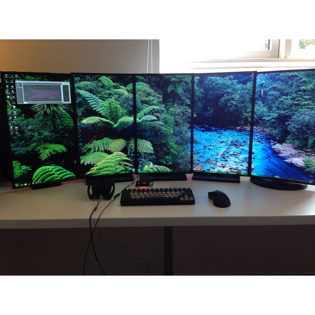 Vertical Monitor Display