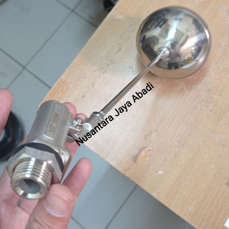 Floating Valve 1/2 Inch Stainless Automatic Tank Float Valve DN 15 ...