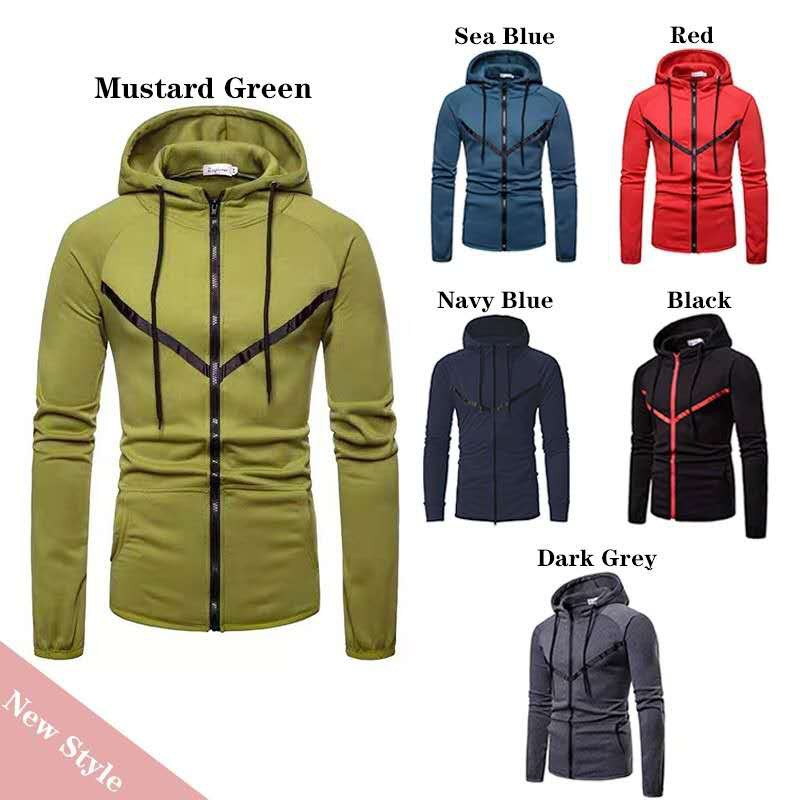 Unisex Fashion Winter and Summer Attire Cotton Hoodie Jacket with ...