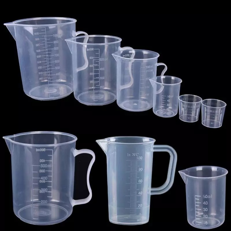 3Pcs Plastic Measuring Cup Clear Measuring Jug Set: 1000Ml & 500Ml & 250Ml  Nesting Stackable Container For Measure Liquid And Baking Items, Kitchen La  - Yahoo Shopping