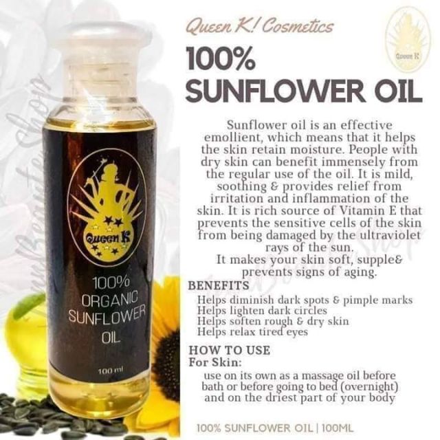 SUNFLOWER OIL BY QUEEN K Shopee Philippines