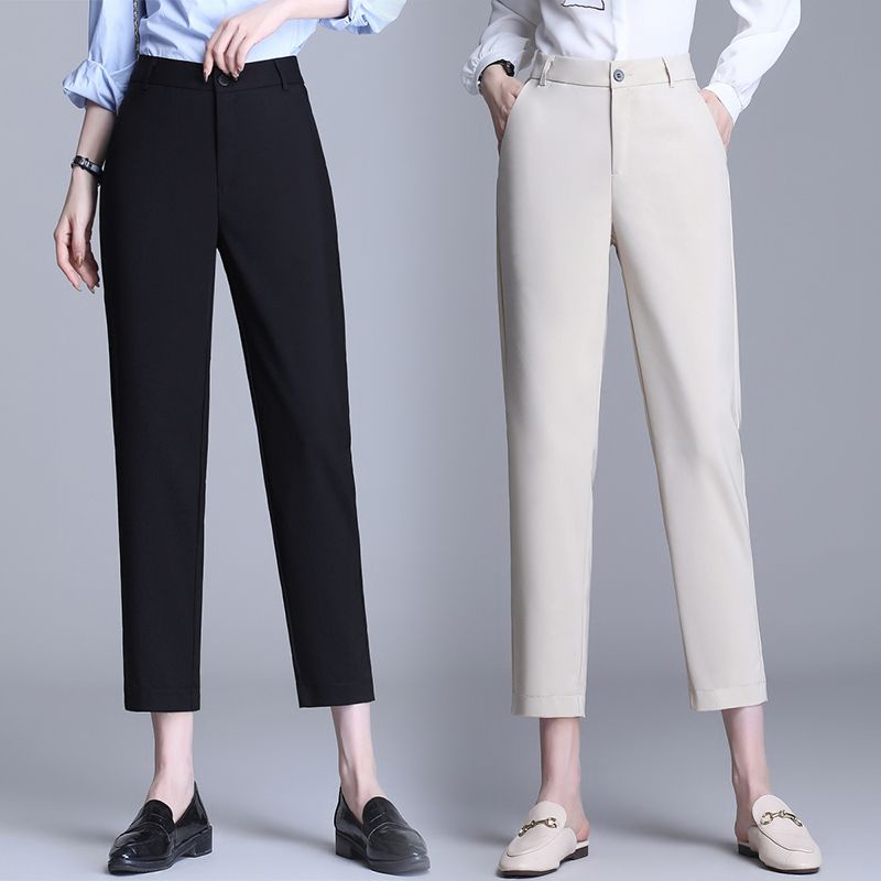 Skinny Trousers Women's AnkleLeg Pants Spring Autumn High Waist