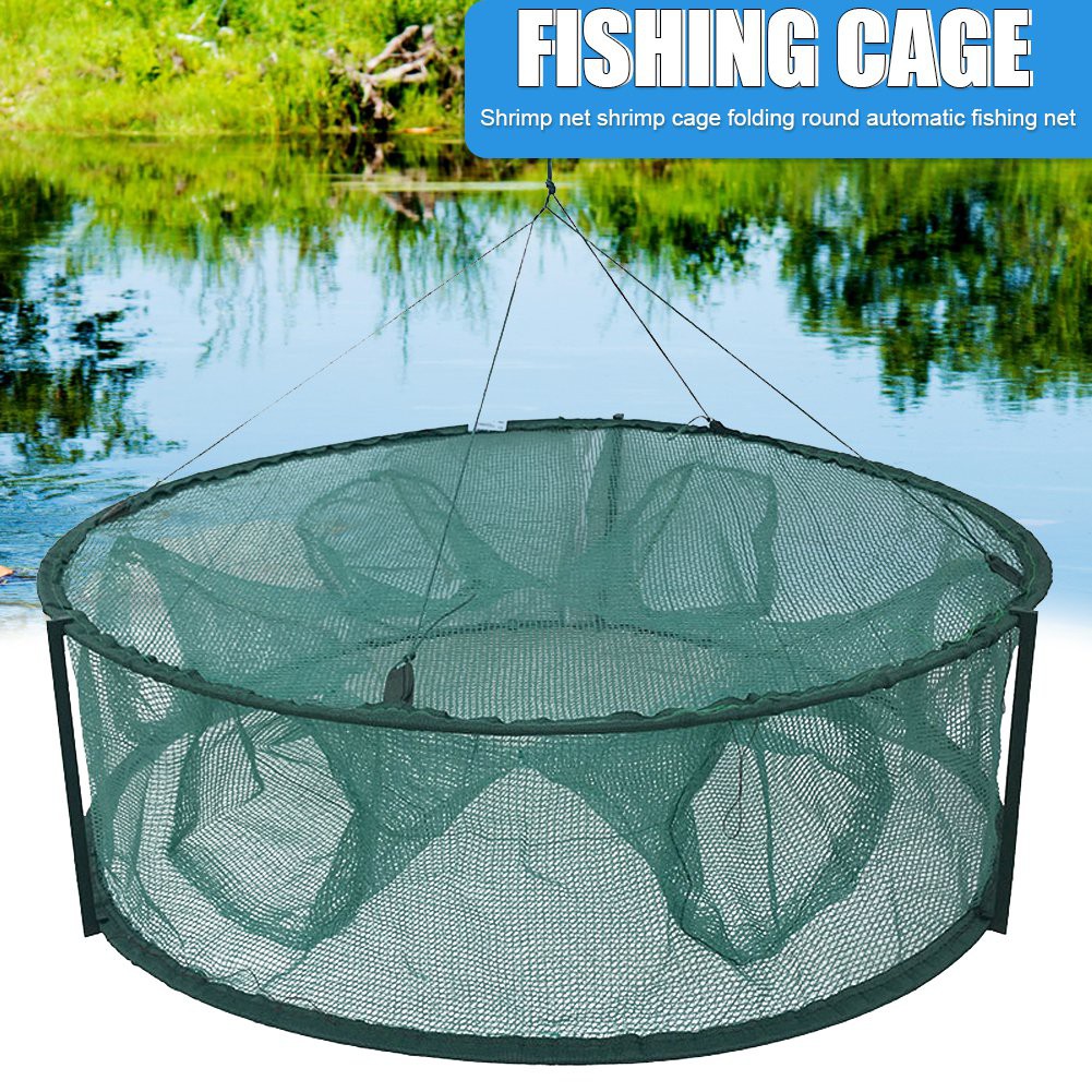 Fishing Net With Small Shrimp Cage