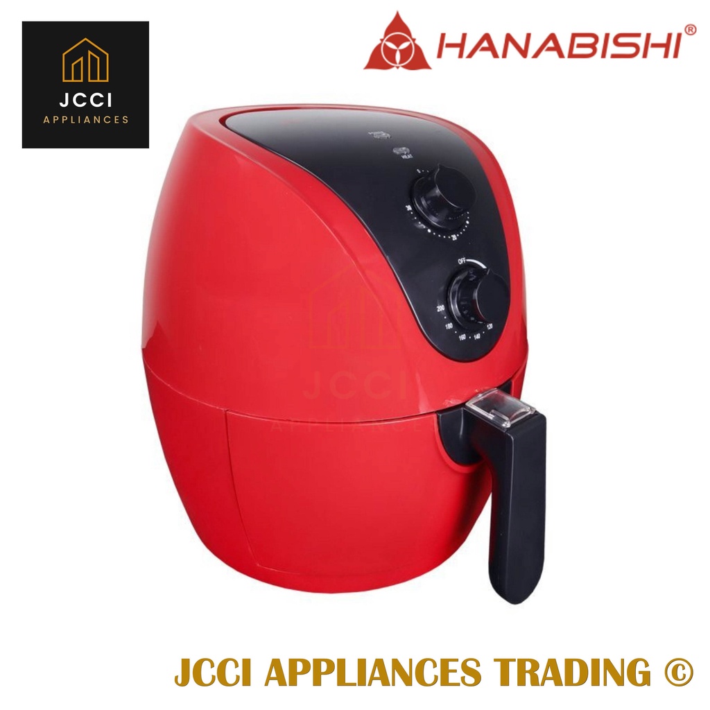 Hanabishi Air Fryer 3.2Liters Rapid Hot Air Technology for Even and