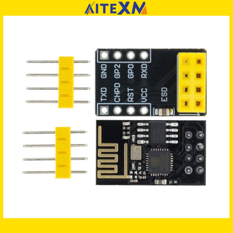 AZDelivery ESP-01S ESP8266 Modulo Wifi Con Adattatore Breadboard - Foto 5
