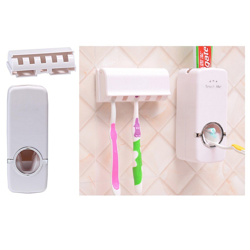 Hands-free Toothpaste Dispenser (white) 