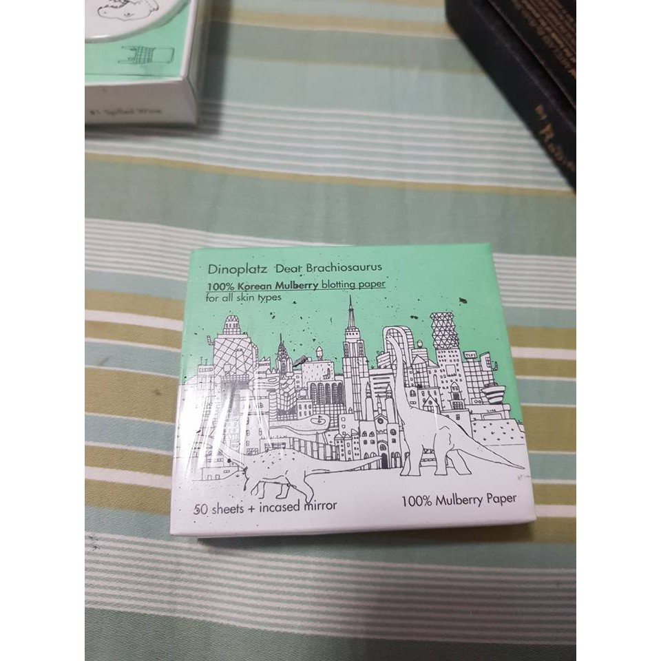 Blotting Paper Too Cool For School Dinoplatz 100 Korean Shopee