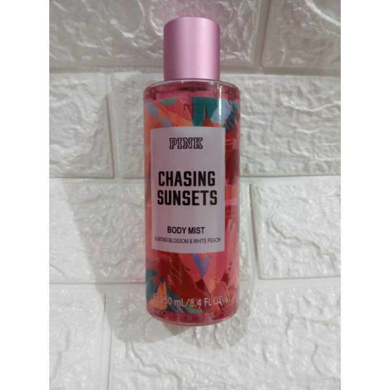 Pink chasing sunsets body mist new arrivals