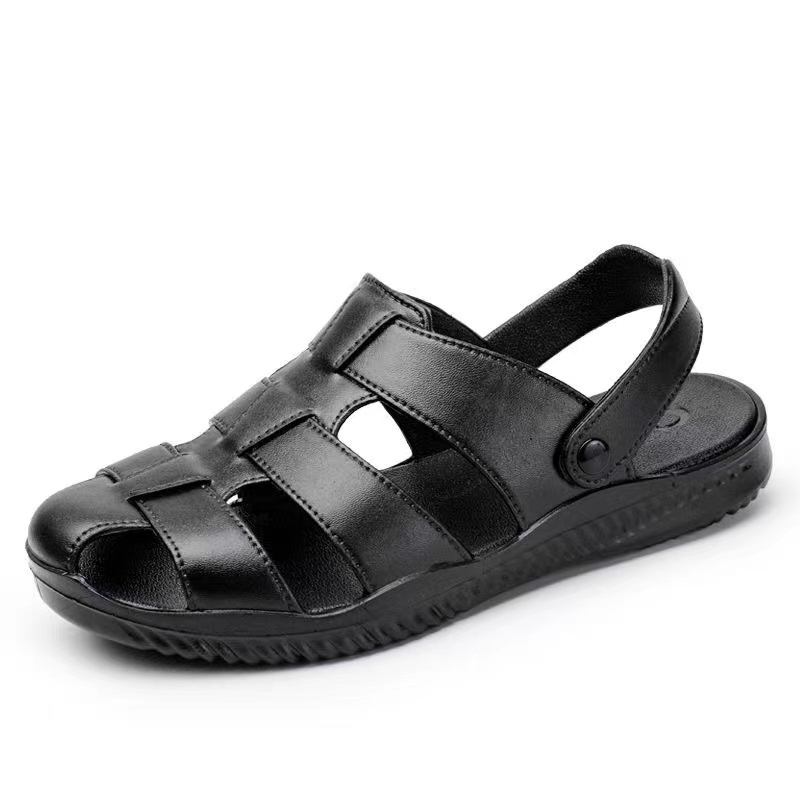 MR.BINBEITIME Male Sandals Luxury Men PVC Sandals Summer Beach Shoes ...