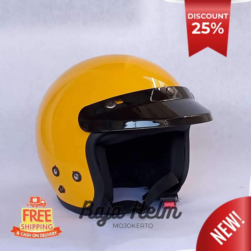 Yellow Adult Bogo Helmet Glosy Model Carglos Free Pet Helmet