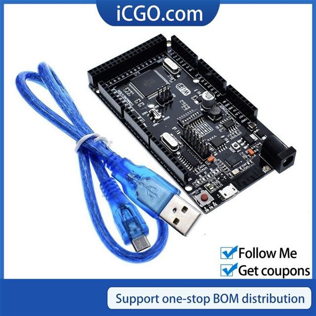 Mega2560 + WiFi R3 ATmega2560 + ESP8266 32Mb memory USB-TTL CH340G ...