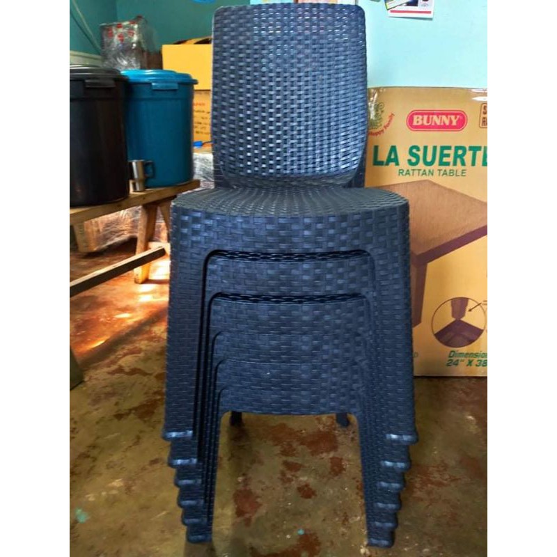 Monoblock chair best sale rattan design