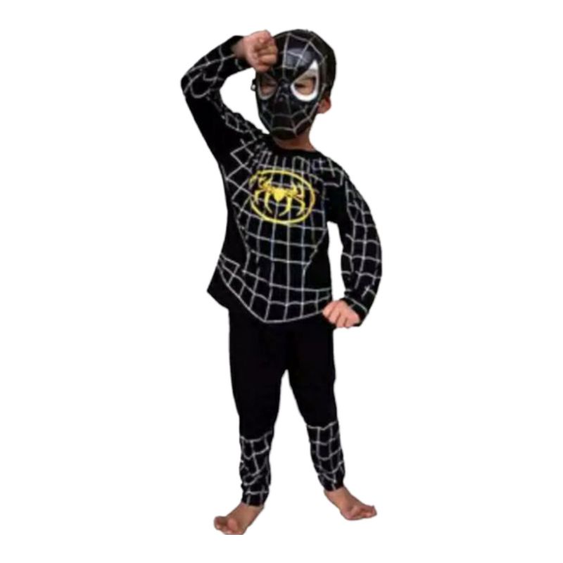 Spiderman VENOM Costume For Children 210 Years Old SUPERHERO Costume