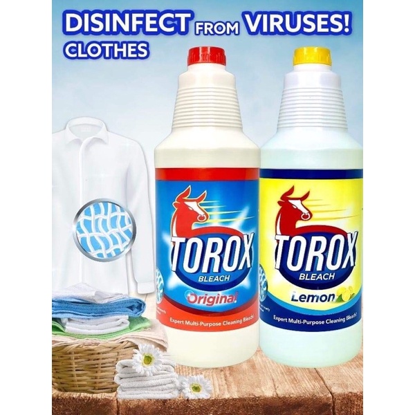 TOROX Multi-purpose cleaning bleach | Shopee Philippines