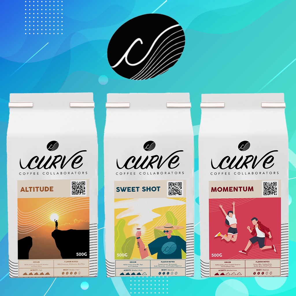 Curve Premium Espresso Blend Coffee Beans (500g) Shopee Philippines