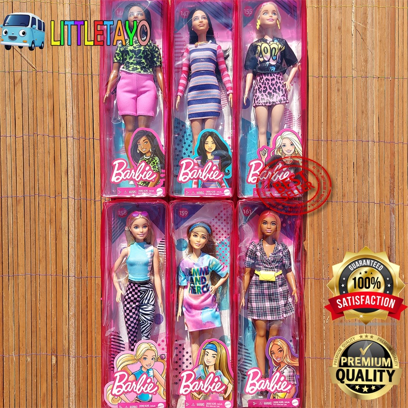 Barbie FASHIONISTAS no 144 147 155 158 159 161 SPORTY CURVY BLONDE ...