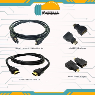 Ribbon FPV HDMI-Compatible Connector Flexible Flat Cable Raspberry Pi 4 Micro  HDMI to HDMI/Mini