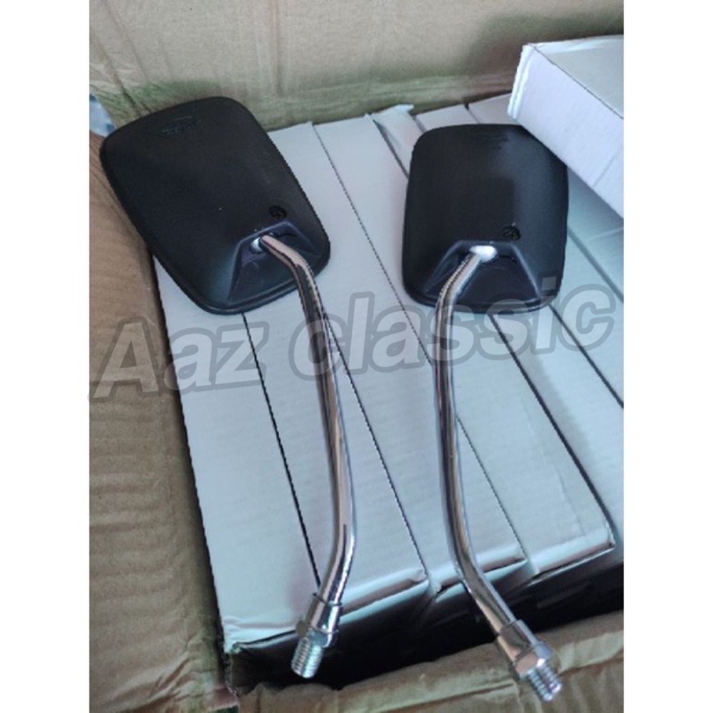 Honda win rear view mirror with chrome handle made in japan original ...