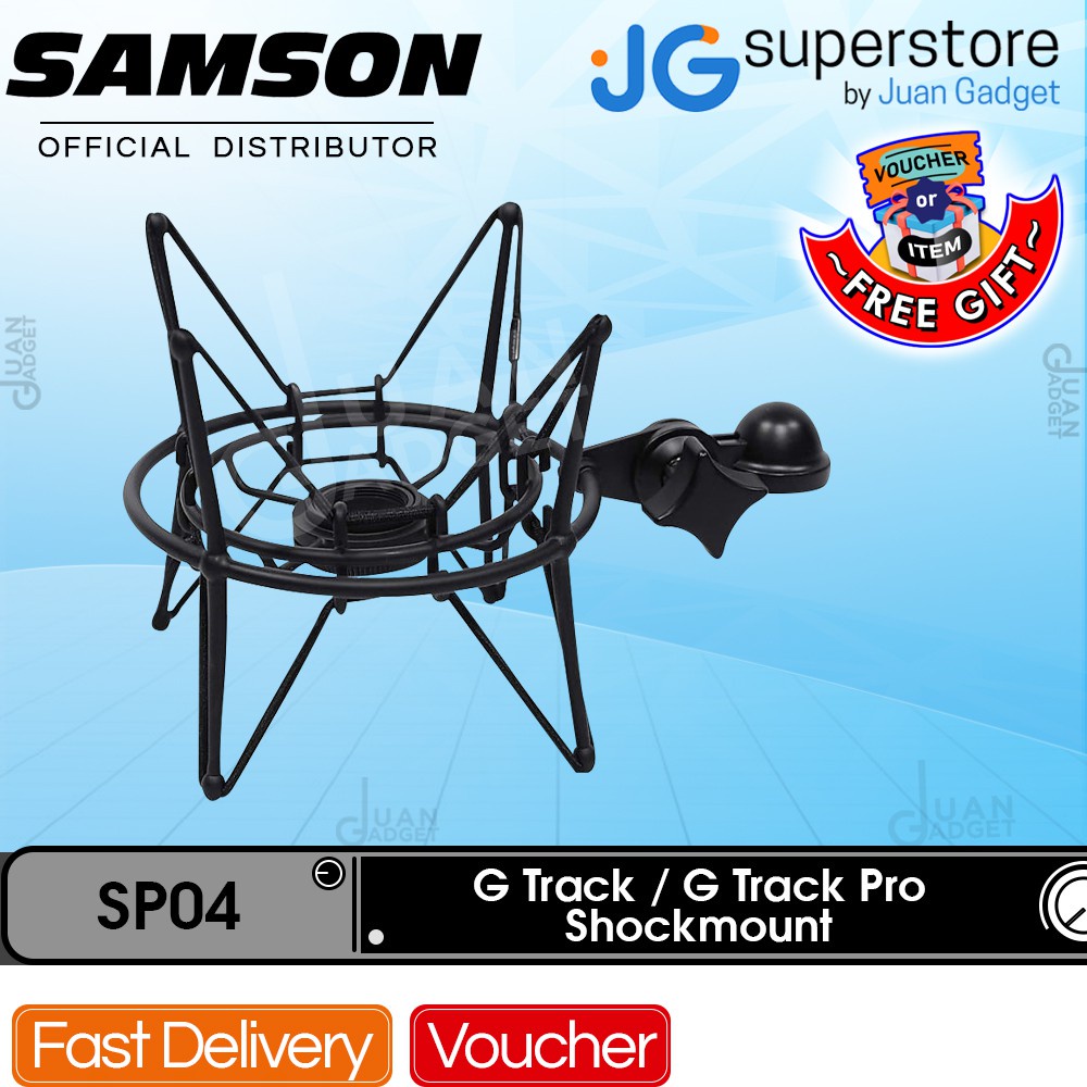 [CLEARANCE] Samson SP04 Spider Shockmount for G-Track and G-Track Pro ...