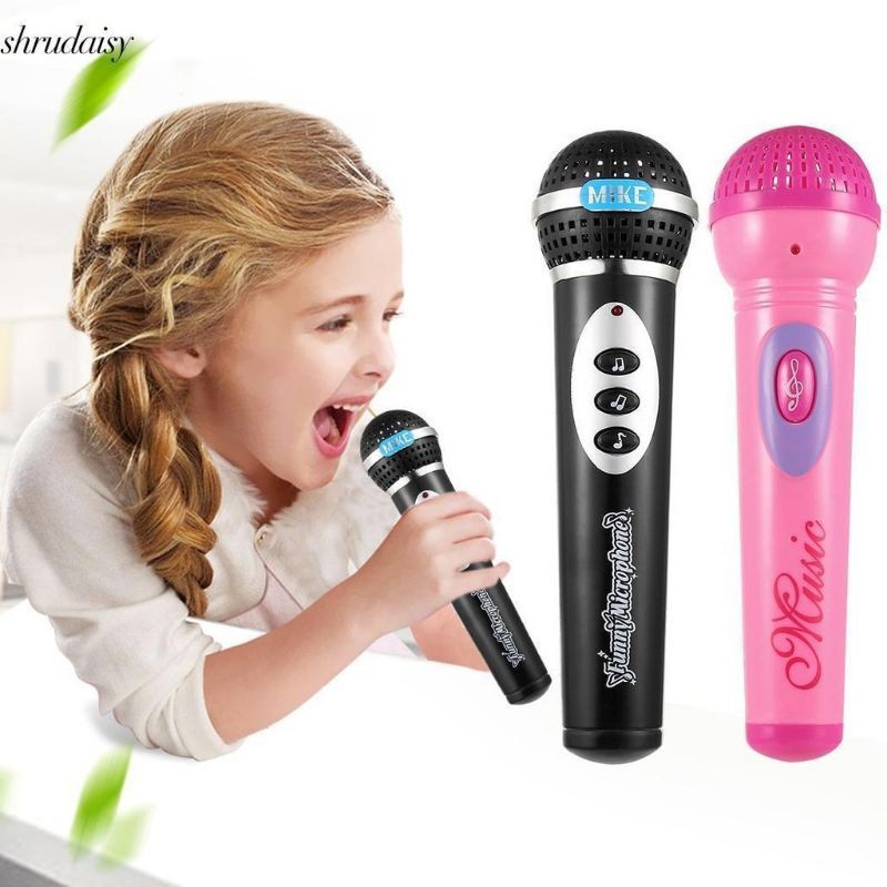 Microphone Toy For Kids (Battery Operated) | Shopee Philippines