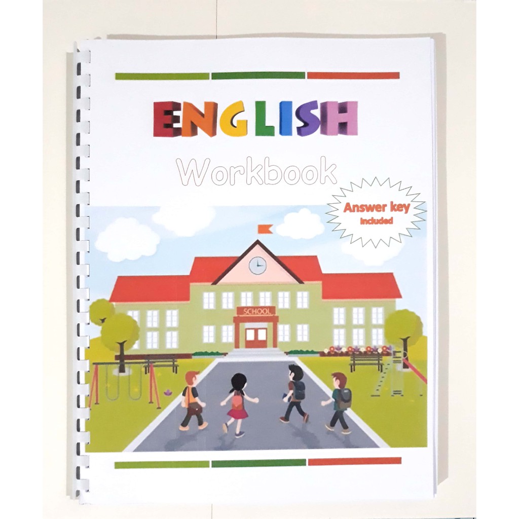 Workbook in English for Grade 1 | workbook for kids children | Learning ...