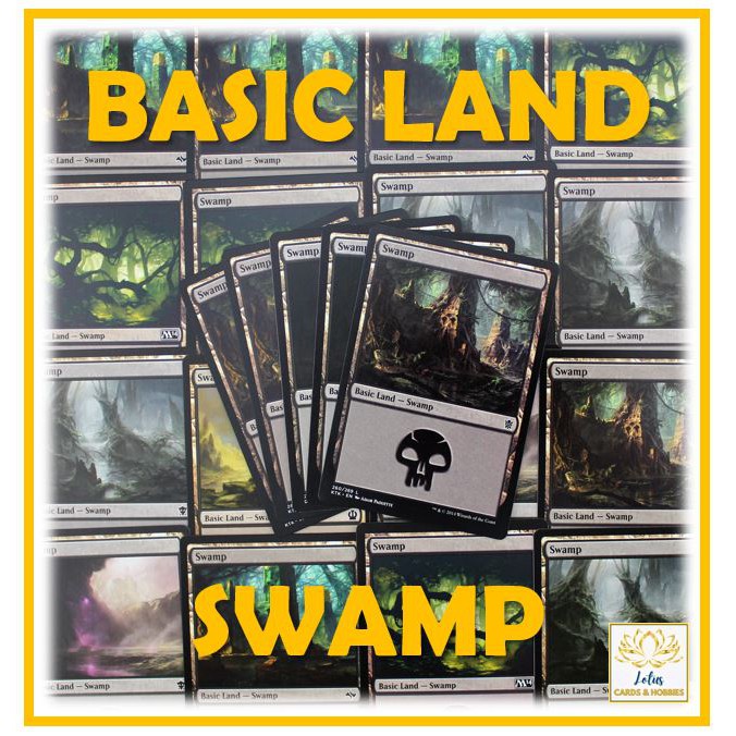 Magic the Gathering Basic Land Swamp Shopee Philippines