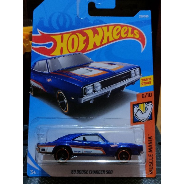 Hot Wheels 69 Dodge Charger 500 (Muscle Mania) | Shopee Philippines