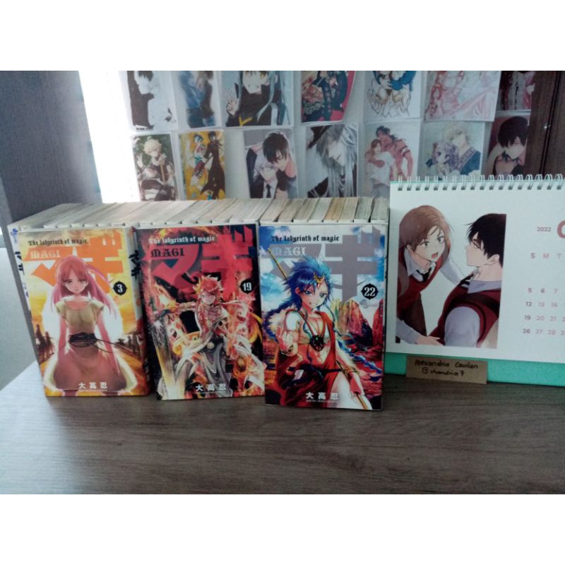 [pre Loved] Magi Vols 1 3 5 7 9 22 24 27 29 32 34 35 Japanese