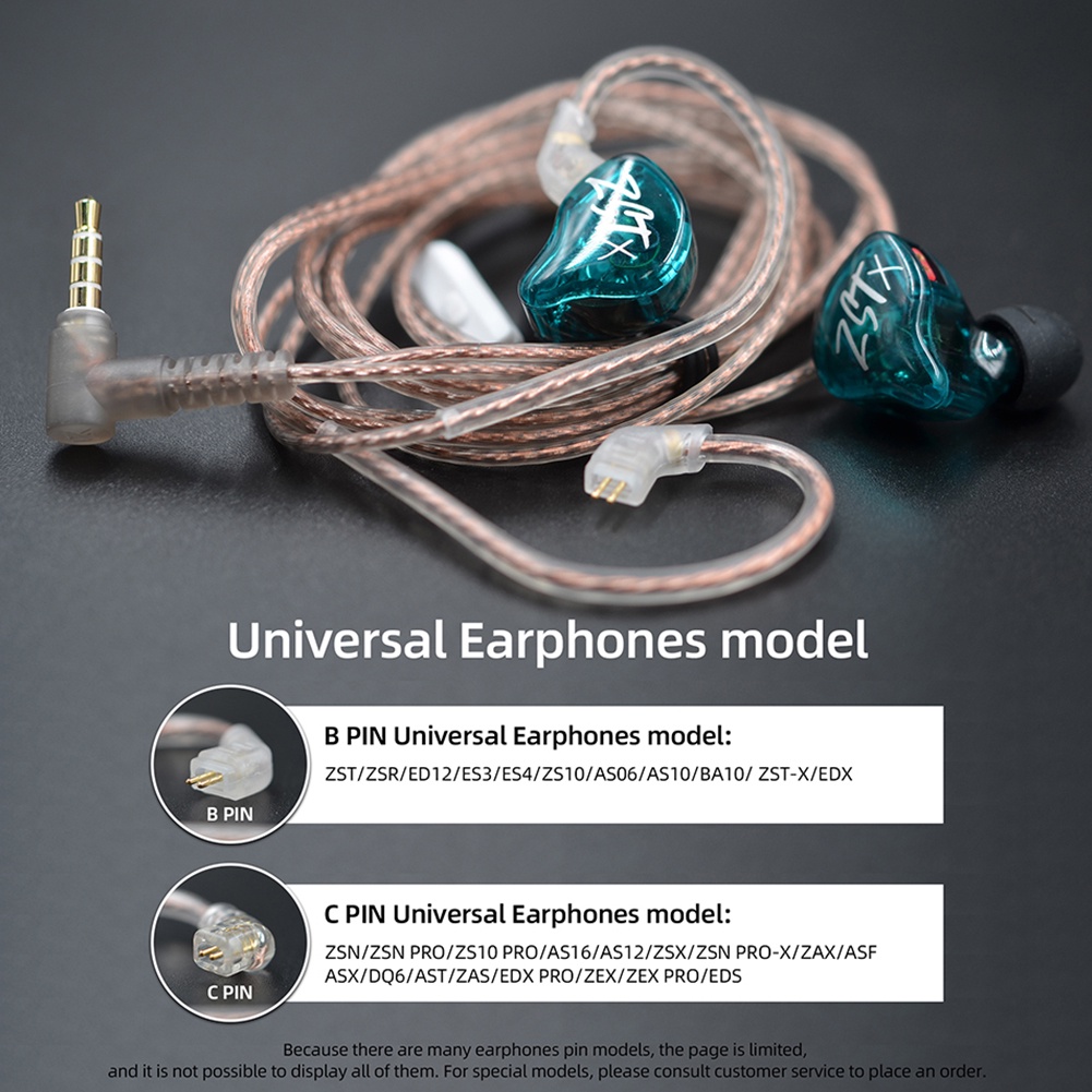 Kz Zst Kz Earphones Official Website Kz Cable KZ Earphone Original - Main Image