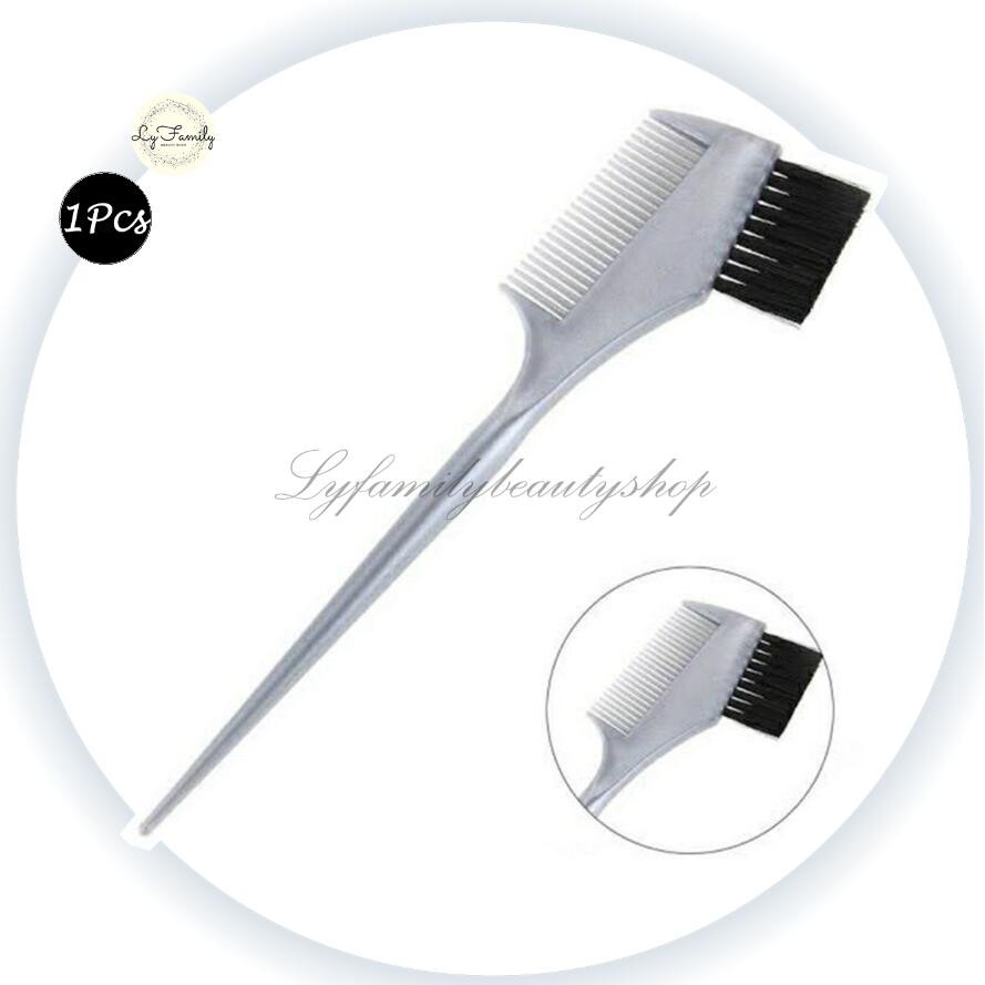 Hair color dye applicator brush thick double sided color comb | Shopee ...