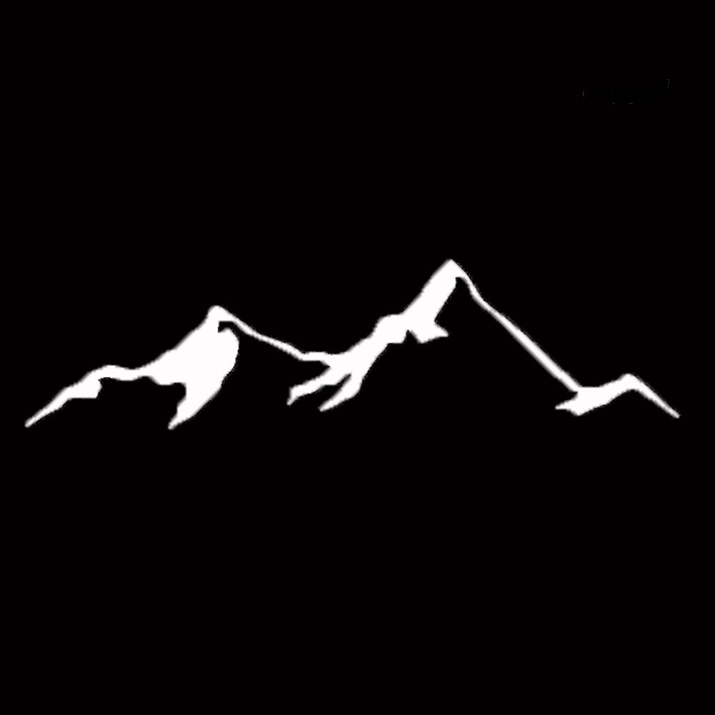 [Ready Stock]Mountain Shape Car-Styling Vehicle Body Window Bumper ...