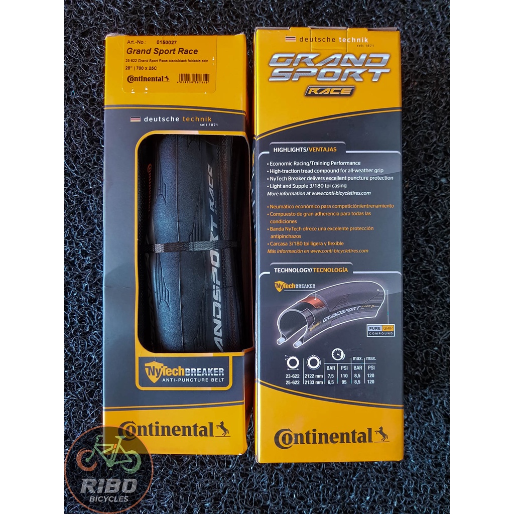 Continental grand sport race best sale fold 700x25c