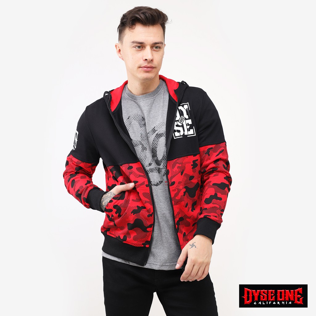 Dyse One Jacket W/ Hoody DBT15A-0055 (Black/Red) | Shopee Philippines