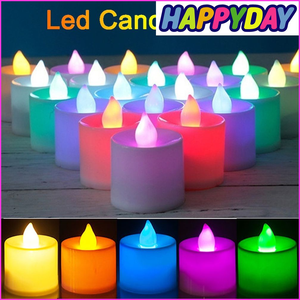 LED Flameless Candle Lamp Tea Lamp Tealight 1192xx Shopee Philippines