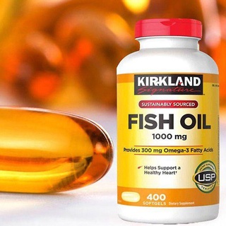 Kirkland Signature Fish Oil - 1,000 mg - 400 Softgels 