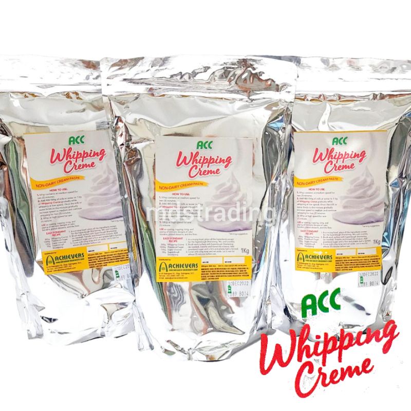 ACC Whipping Cream Non Dairy Creme Paste Whip Whipped Topping Frosting