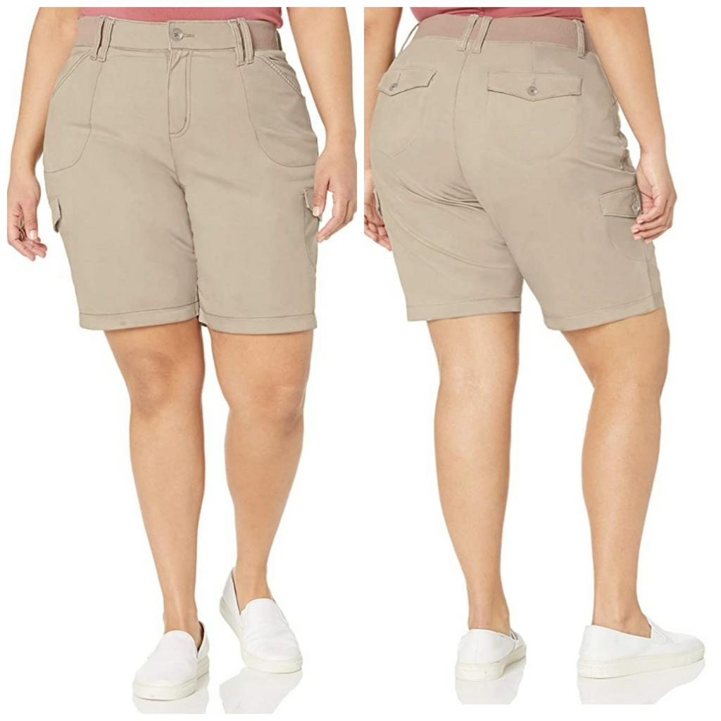 lee plus size shorts