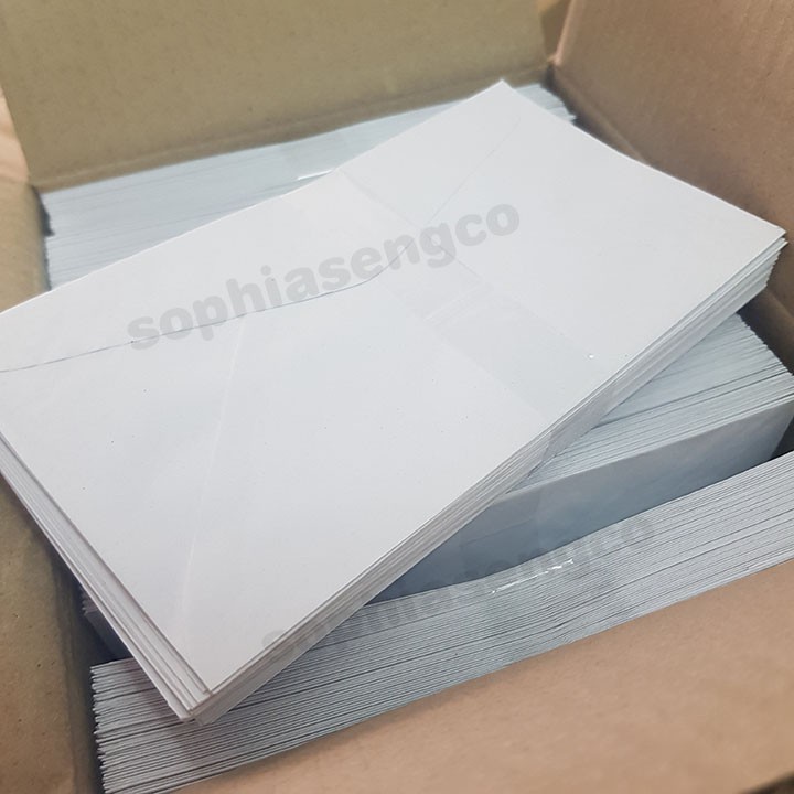 Short Envelope White Letter 500 pcs Small Mailing Sobre | Shopee ...