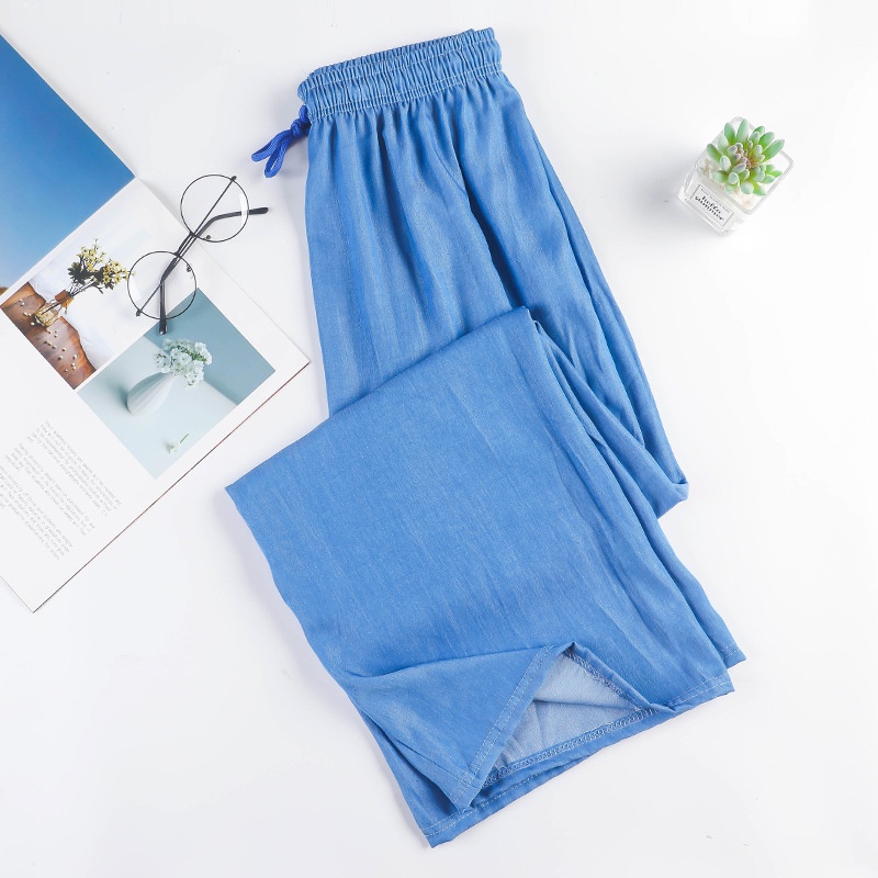 Ladies Soft Denim Square Pants/ Loose Pants | Shopee Philippines