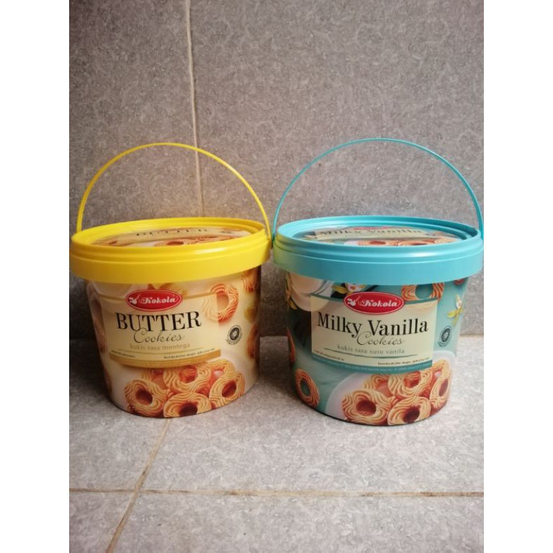 Kokola Butter Cookies/Milky Vanilla Cookies 400g Shopee Philippines