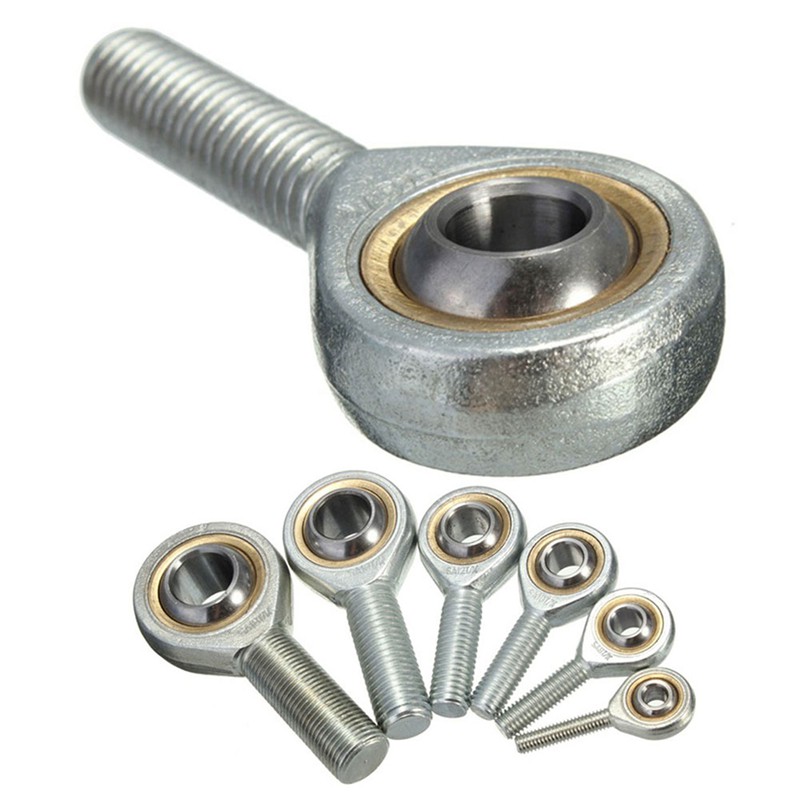 HW 6mm-18mm Male Threaded Rod End Joint Spherical Plain Bearing Zinc ...