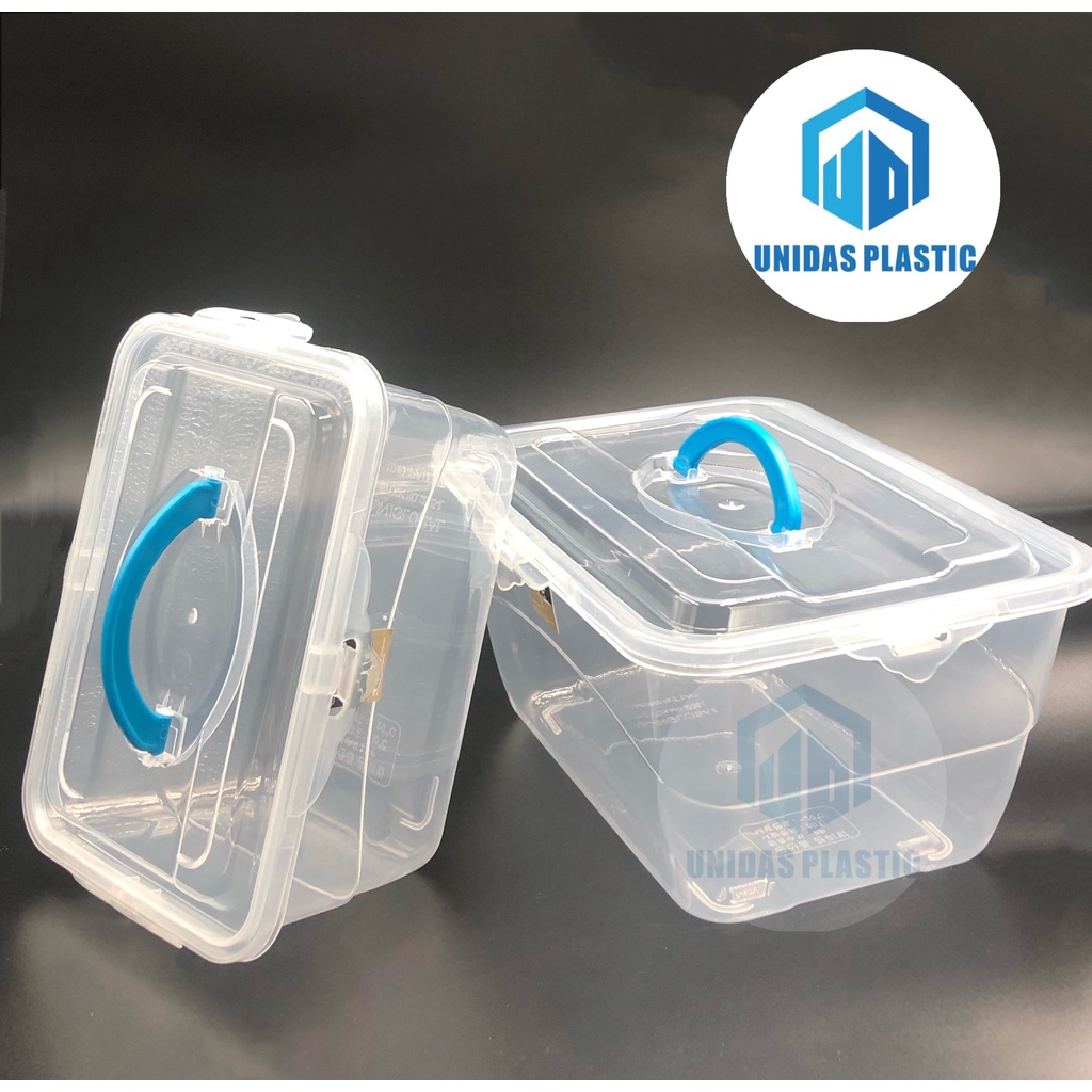 UNIDAS (PLASTIC SUPPLIER) 3pcs snap box / food container Portable ...