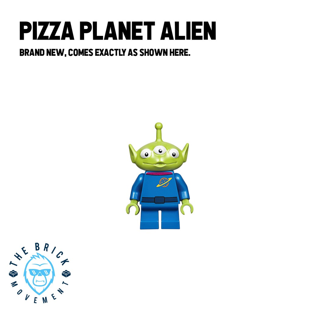 Lego toy story online alien minifigure