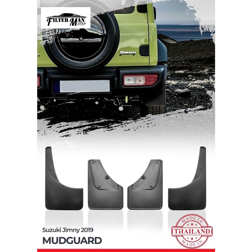 SUZUKI JIMNY JB74 2019UP MUDGUARD / AUTO MUD FLAPS Shopee Philippines