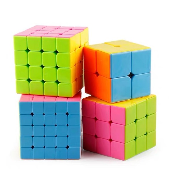 Educational Speed Cube Set 3 Pack Magic Cube - Includes Speed