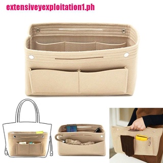 EverToner For LV VANITY Felt Insert Bag Organizer Luxury Womens Makeup Box  Comestic Iner Pouch Storage Bags Handbag Tote Shaper