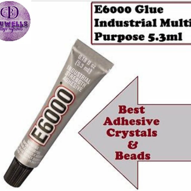 E6000 INDUSTRIAL GLUE 5.3ML/59.1ML e6000 adhesive Authentic Shopee
