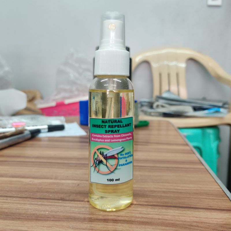 100ml Natural Insect Mosquito Repellant pocket cologne spray anti