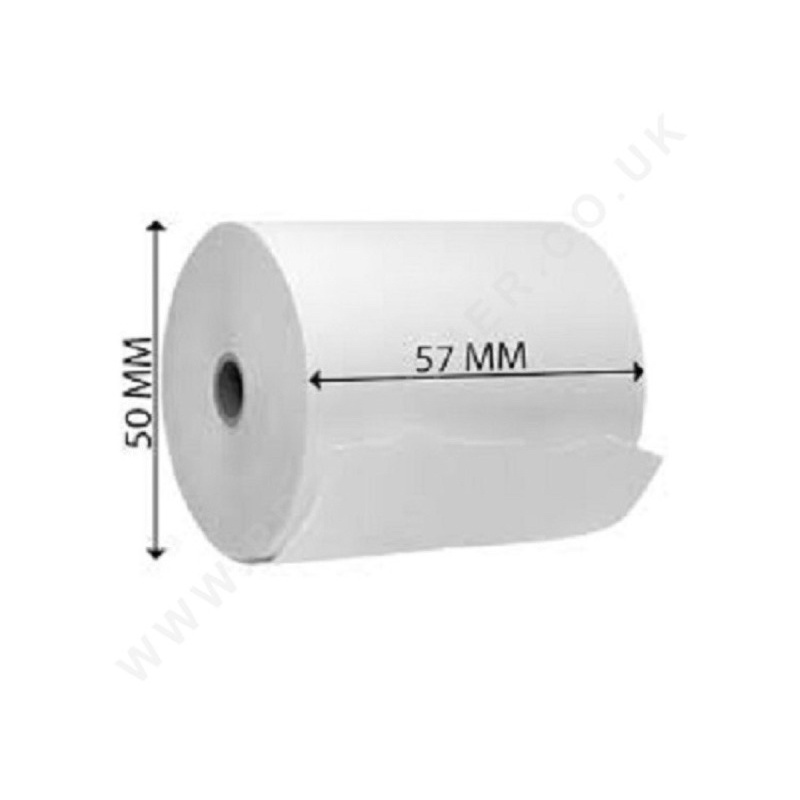 Thermal Paper (57x50mm) For FOODPANDA/GRAB RECEIPT 25 Pcs Shopee
